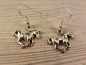 Preview: Pferde Ohrringe Vintage Optik Pferd horse